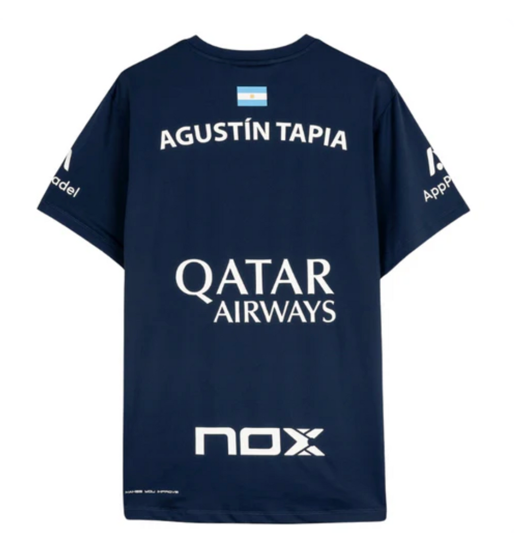 T-shirt Nox Agustin Tapia AT10 Bleu Marine 2025