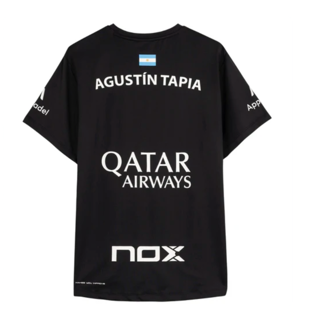 T-shirt Nox Agustin Tapia AT10 Noir 2025