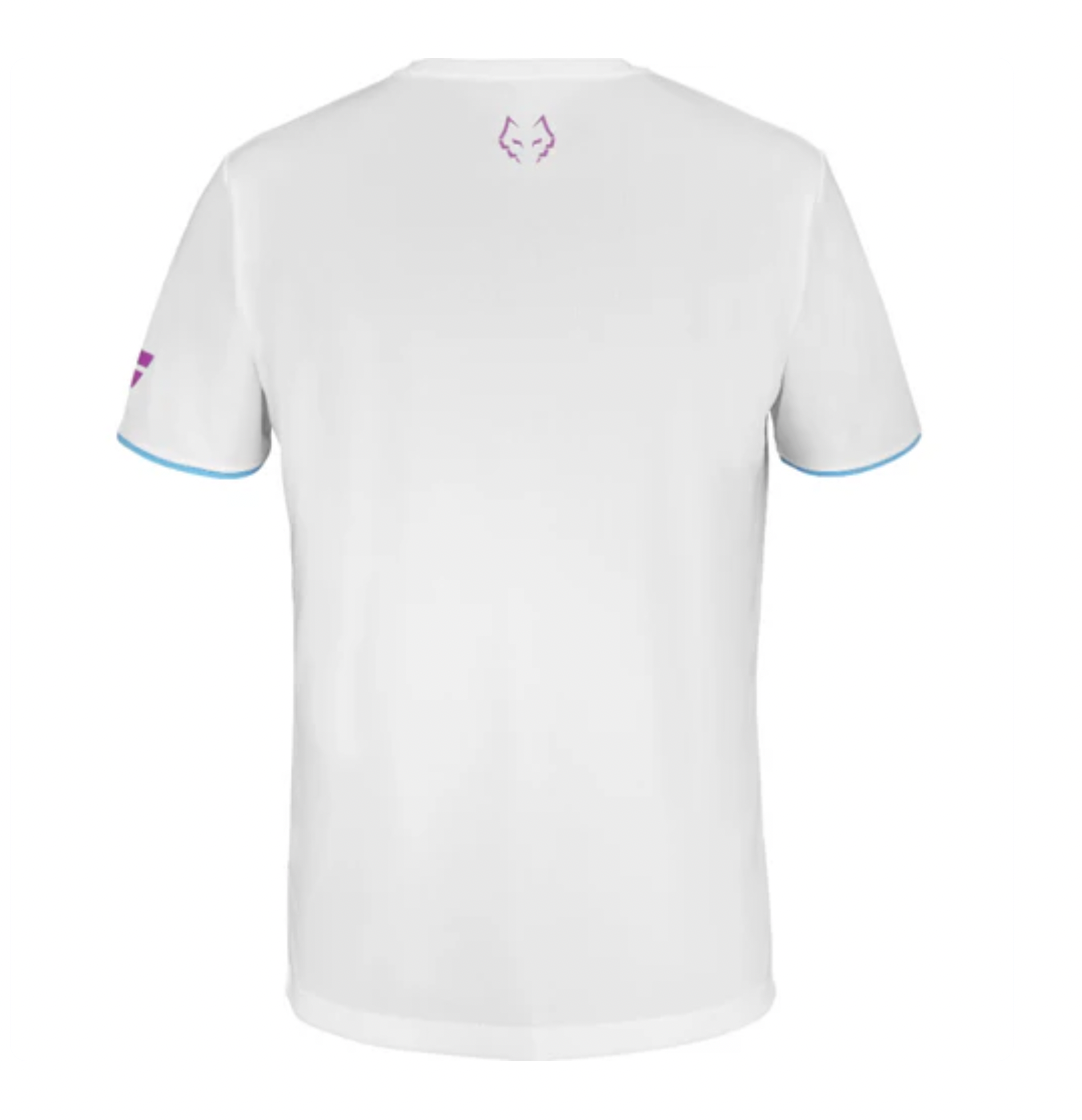 T-shirt Babolat Crew Neck Tee Lebron Blanc 2025