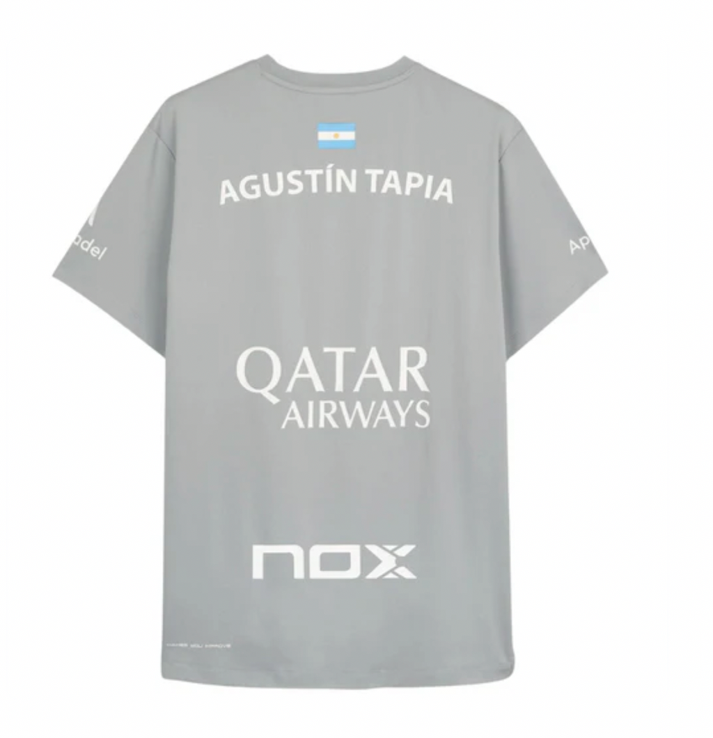 T-shirt Nox Replica Agustin Tapia AT10 Gris 2025
