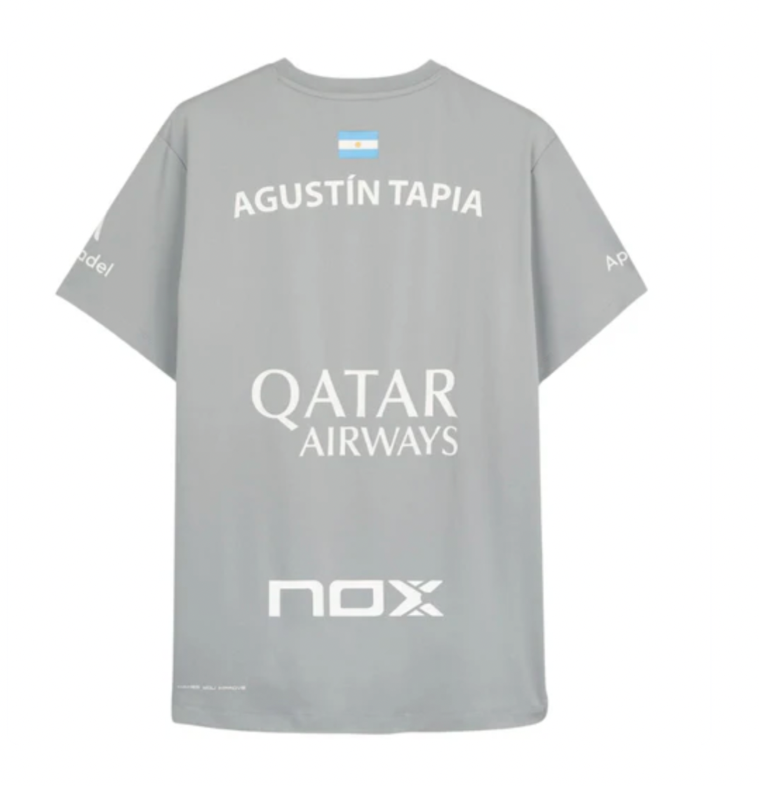 T-shirt Nox Replica Agustin Tapia AT10 Gris 2025