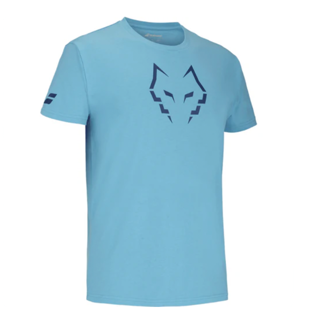 T-shirt Babolat Cotton Tee Lebron Bleu 2025