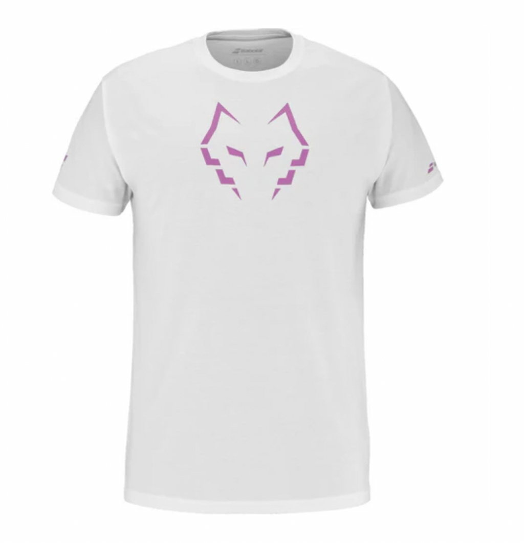 T-shirt Babolat Cotton Tee Lebron Blanc 2025