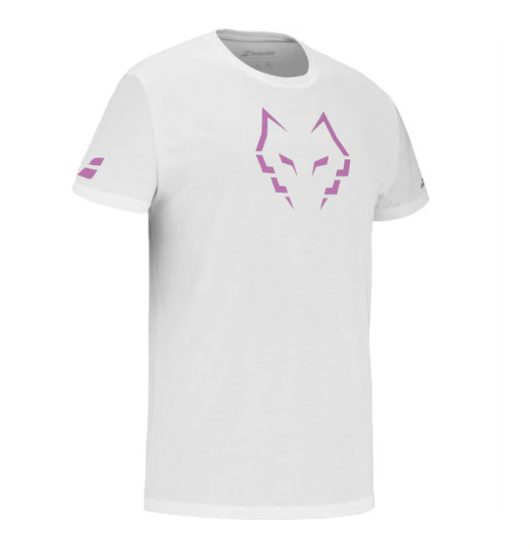 T-shirt Babolat Cotton Tee Lebron Blanc 2025