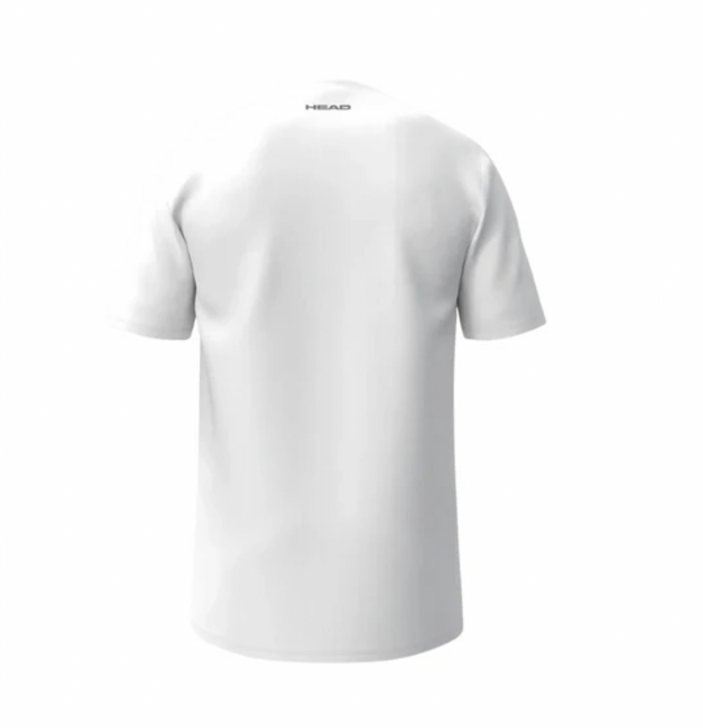 T-shirt Head Easy Blanc