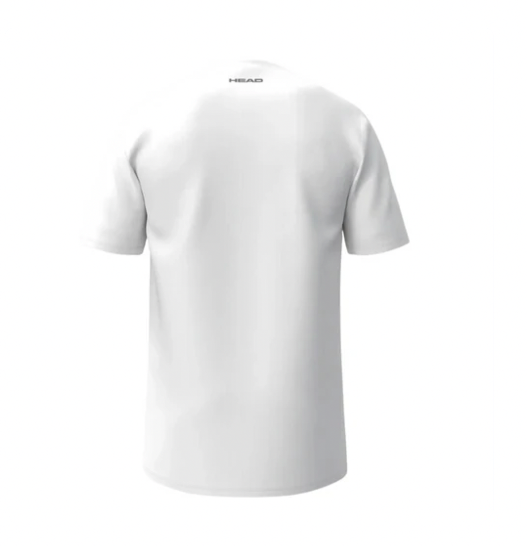 T-shirt Head Easy Blanc
