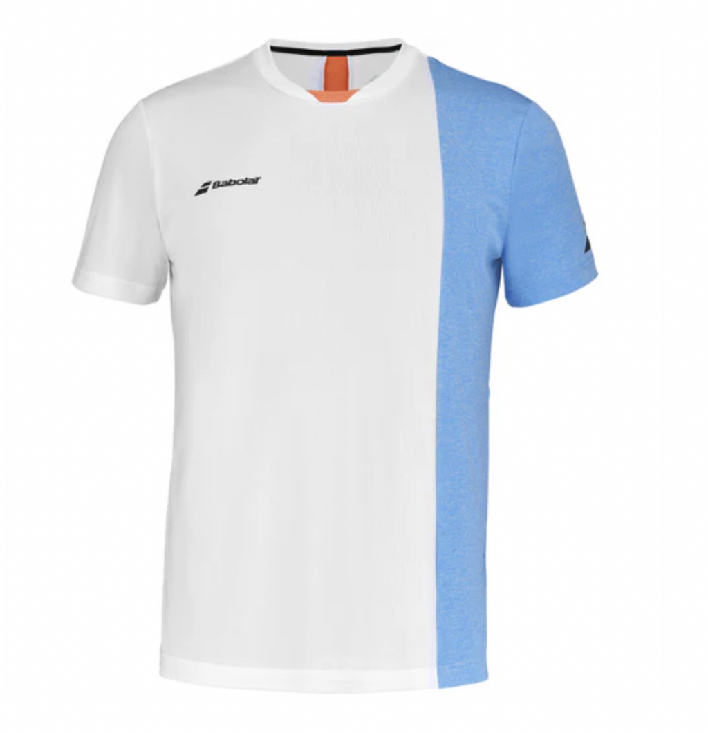 T-shirt Babolat Play Crew Neck Tee Blanc