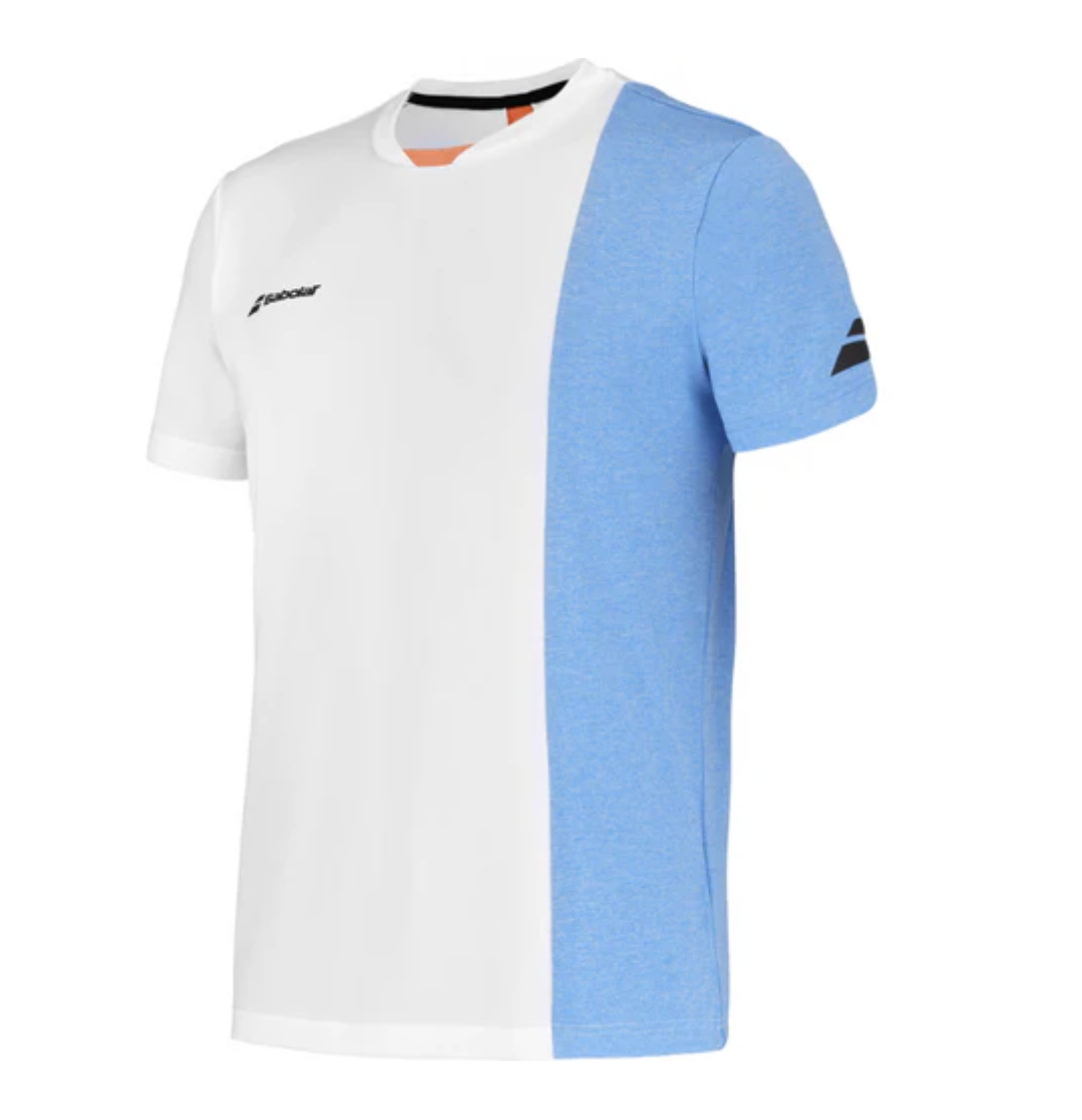 T-shirt Babolat Play Crew Neck Tee Blanc