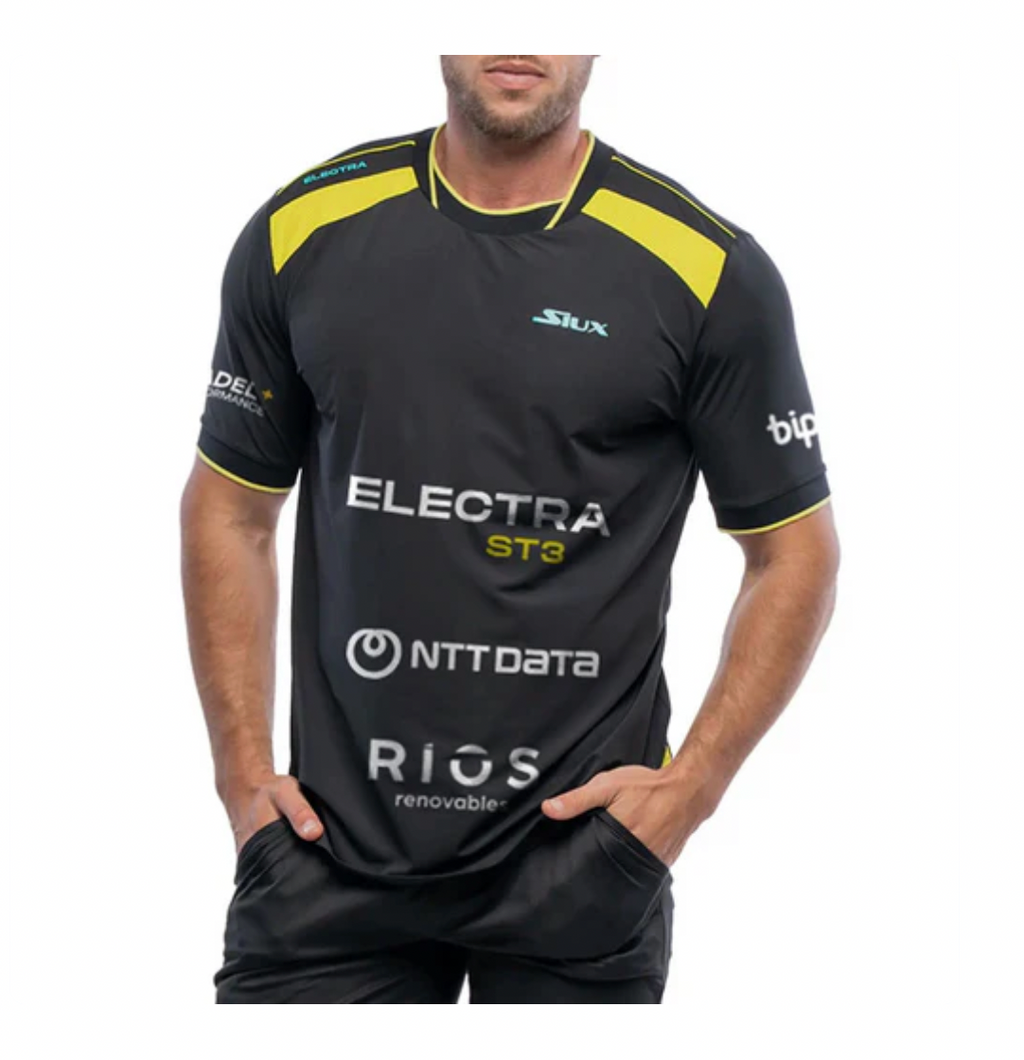 T-shirt Siux Electra ST3 Stupa Noir