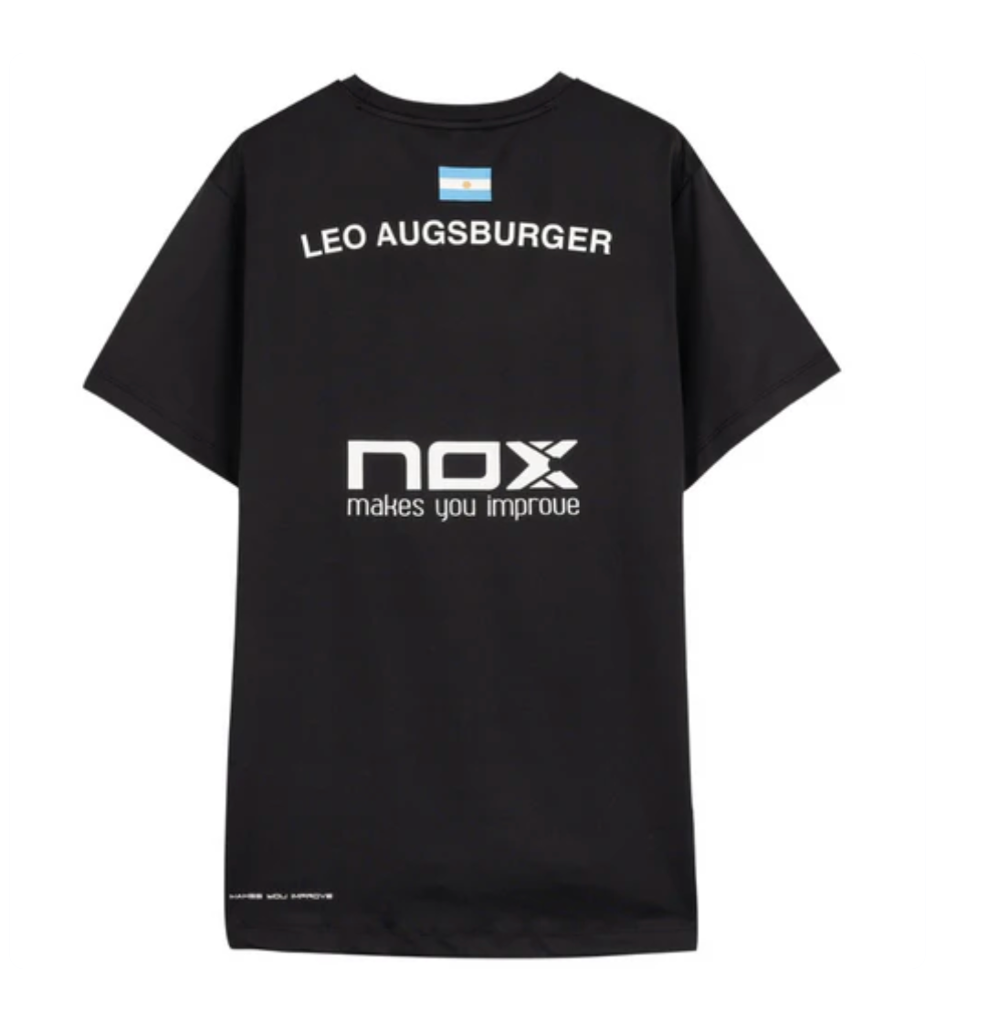 T-shirt Nox Replica Leo Augsburger LA10 Noir 2025