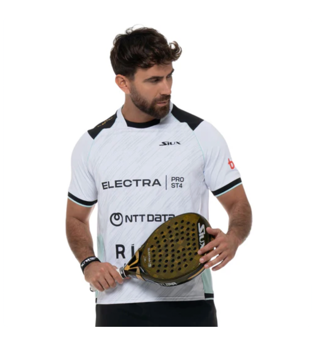 T-shirt Siux Replica Electra Stupa Officiel Blanc 2025