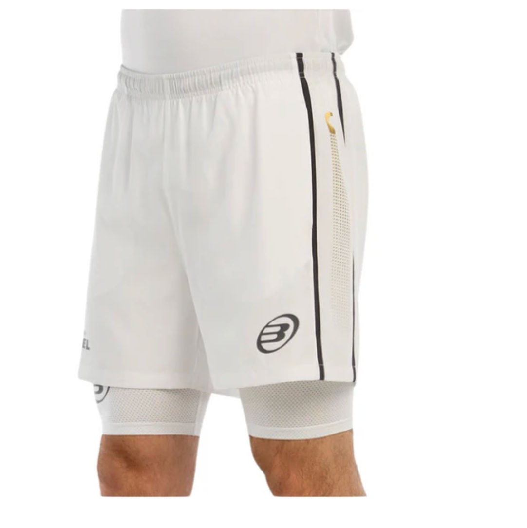Short Bullpadel Barde Blanc