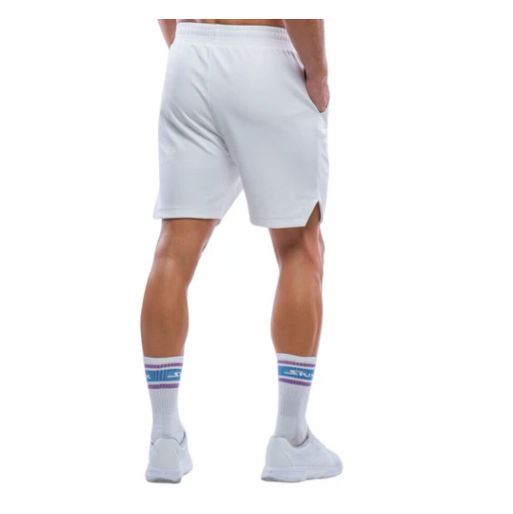 Short Siux Jacquard Blanc