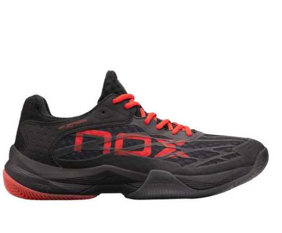 Chaussures de padel Homme Nox AT10 Lux Noir/Rouge