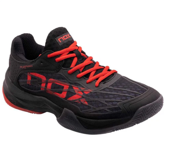 Chaussures de padel Homme Nox AT10 Lux Noir/Rouge