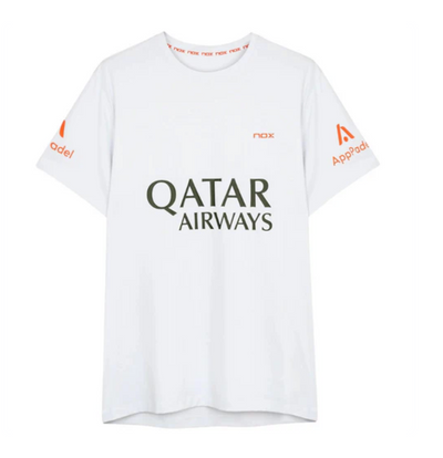 T-shirt Nox Agustin Tapia AT10 Blanc 2025